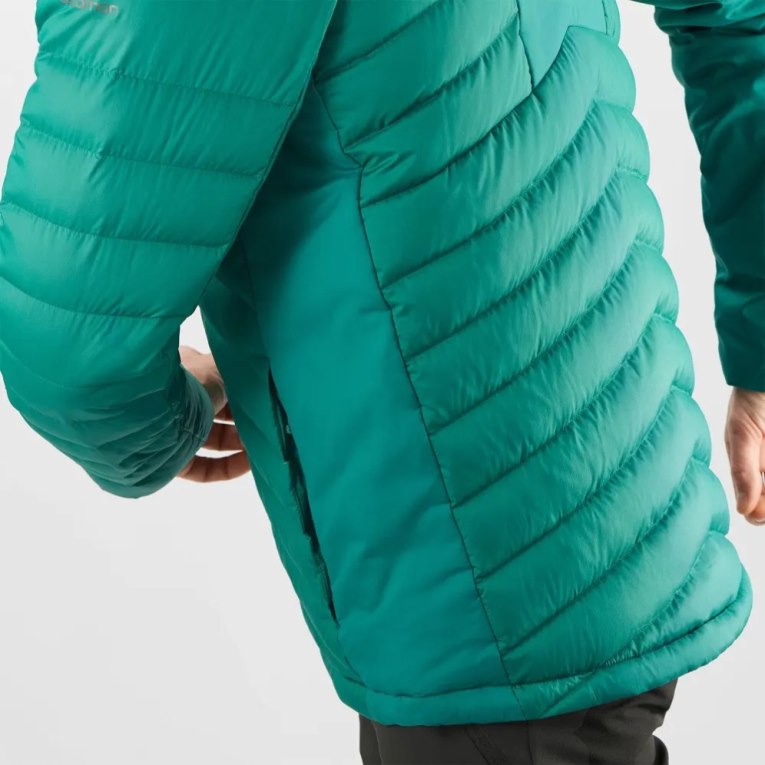 Salomon Essential Xwarm Down Men's Insulated Jackets Green | CA 16N34